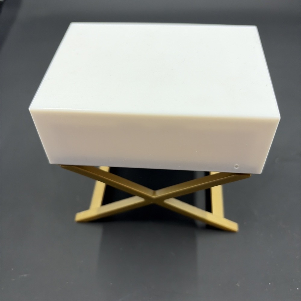 RAINBOW HIGH Doll House Bedroom Nightstand with Drawer‎ Replacement White Gold - Picture 3 of 6